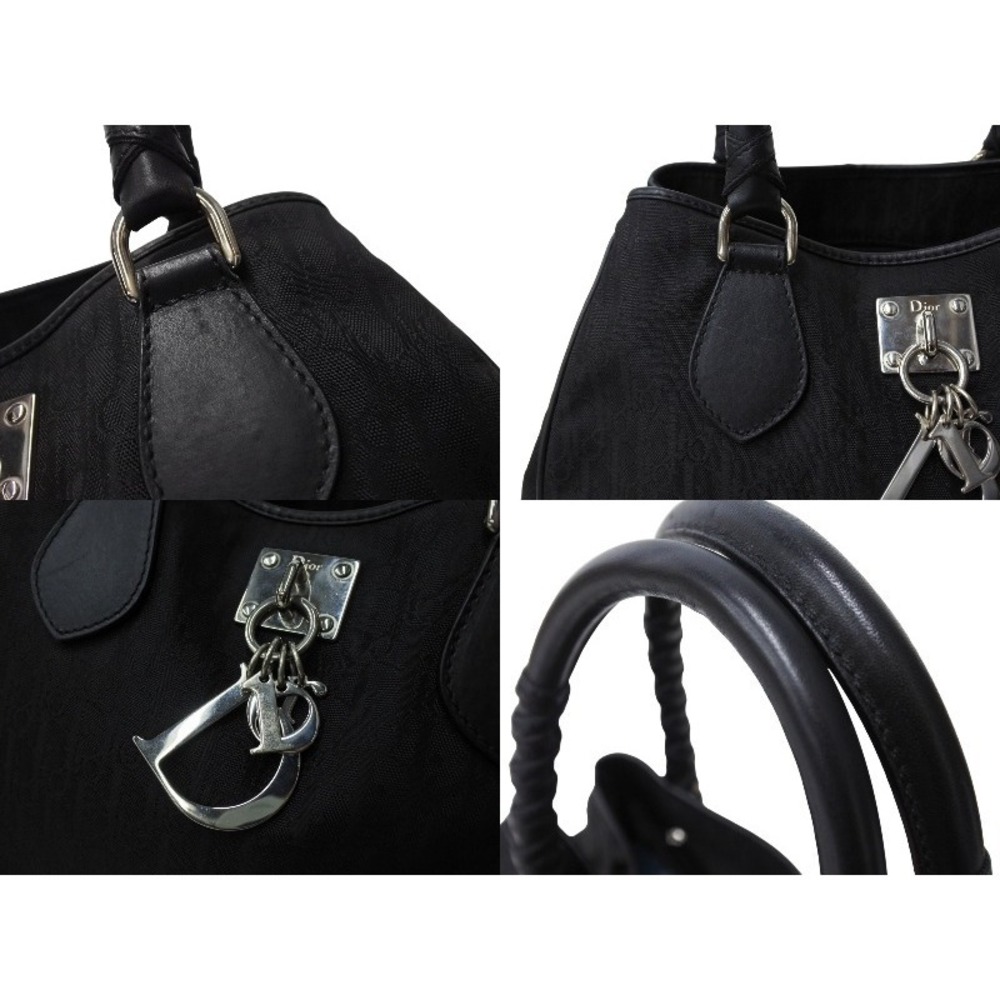 Christian Dior Trotter Lovely Tote Bag Black - Picture 5 of 9